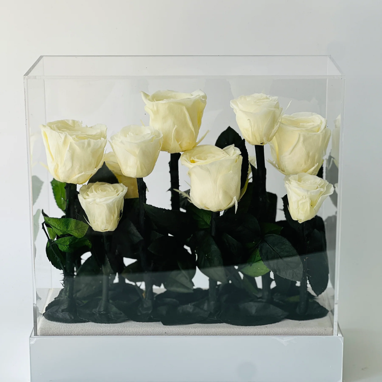 Acrylic Rose Arrangement