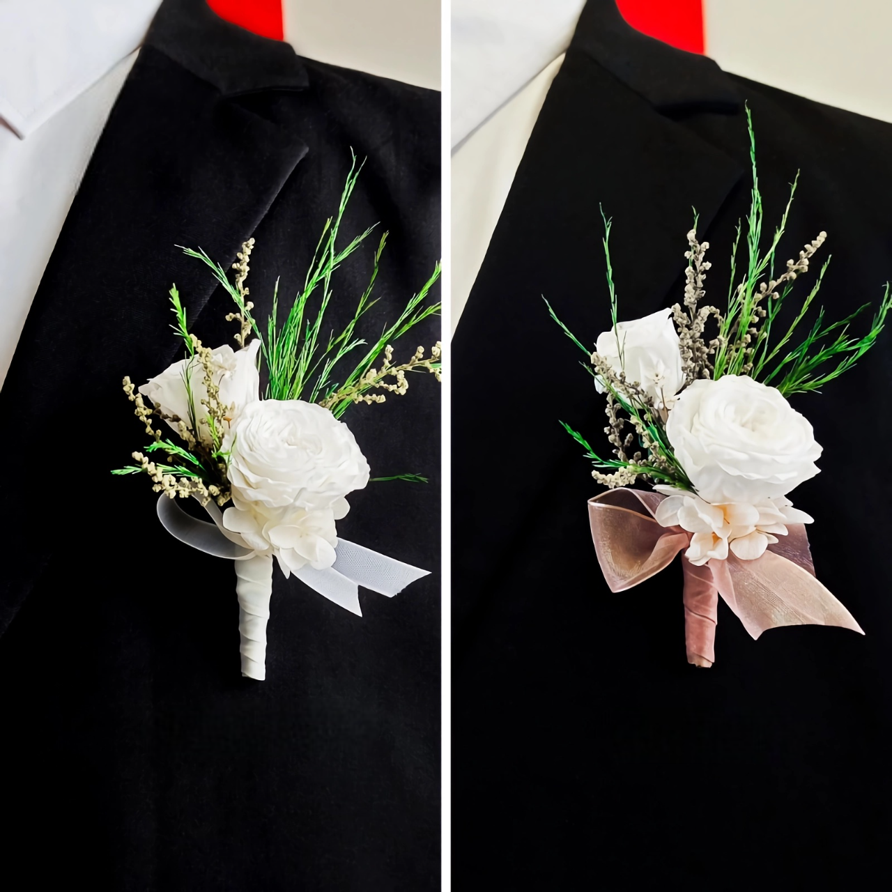 Preserved Flower boutonniere real rose boutonniere