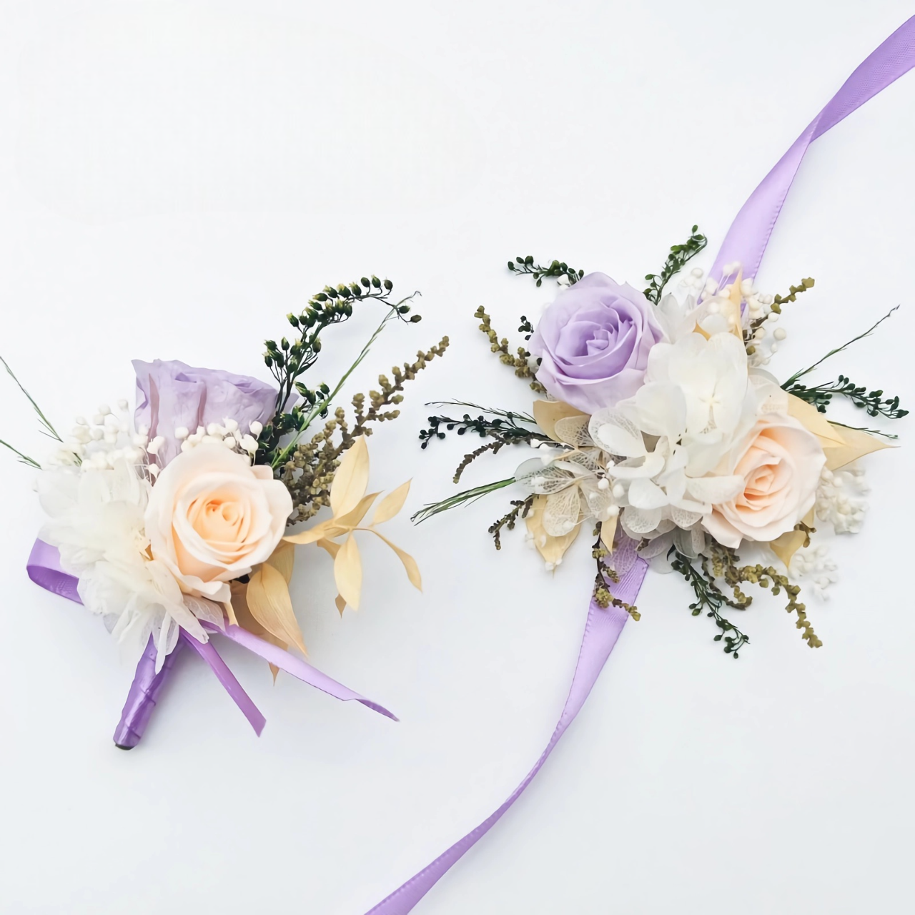 Preserved Flower corsage real rose corsage