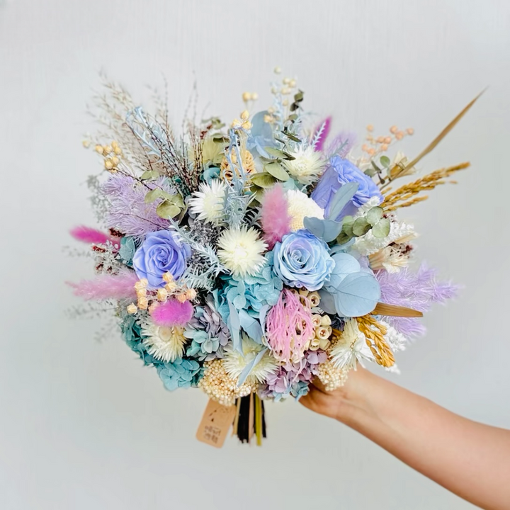 bridal bouquet wedding flower preservation