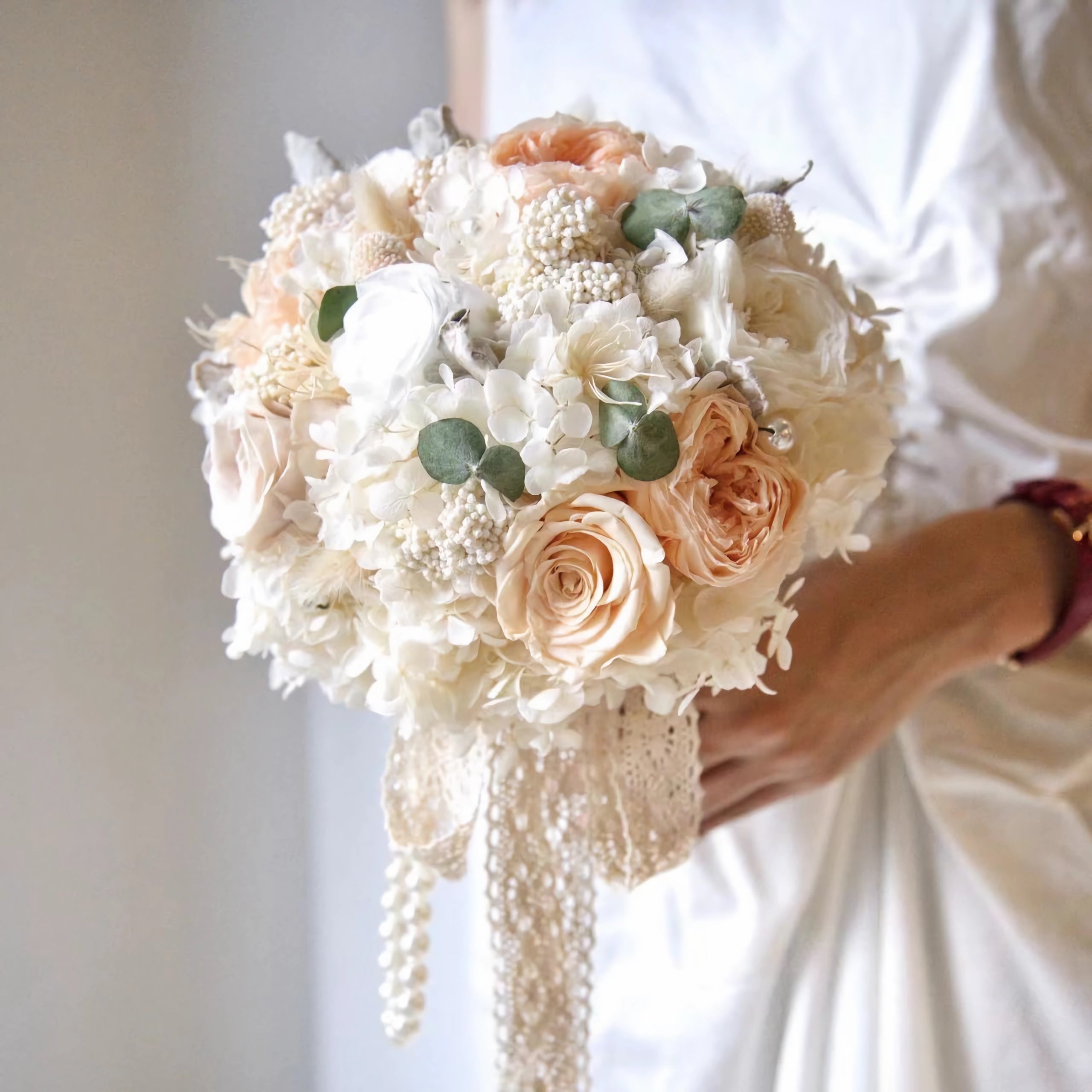 bridal bouquet preserved wedding flowers