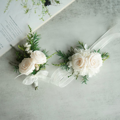 preserved flower wrist corsage real rose corsages