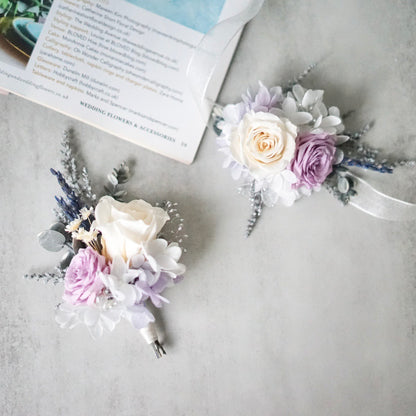 real flower Boutonniere rose Boutonnieres