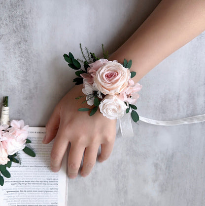 real flower corsage preserved real rose corsages