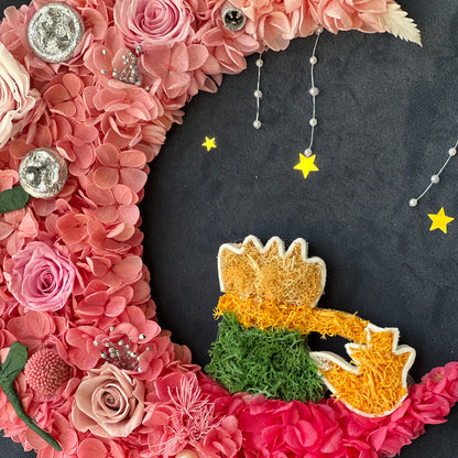 Floral Wall Art  - The Little Prince (Le Petit Prince) - Medium