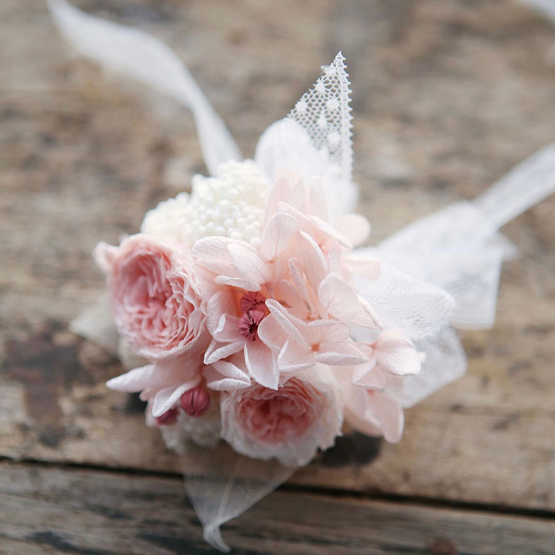 real rose  wrist corsage  preserved flower corsages