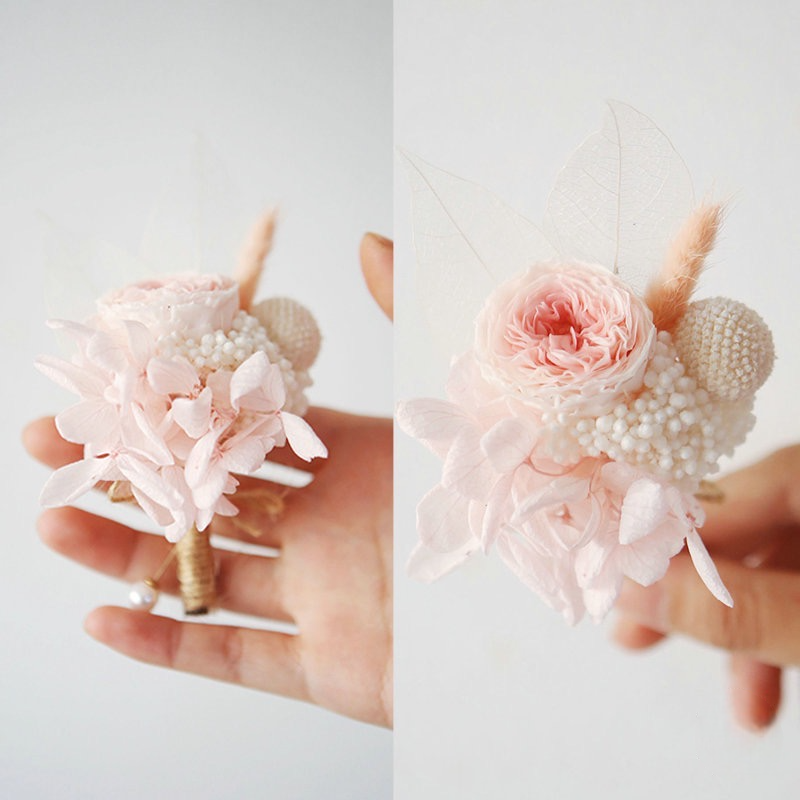 rose boutonniere preserved flower boutineer