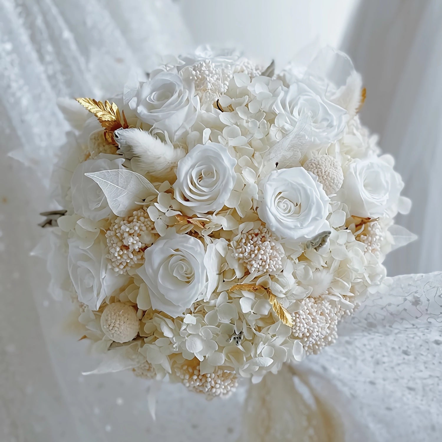 bridal bouquet preserved wedding flowers real rose wedding bouquet