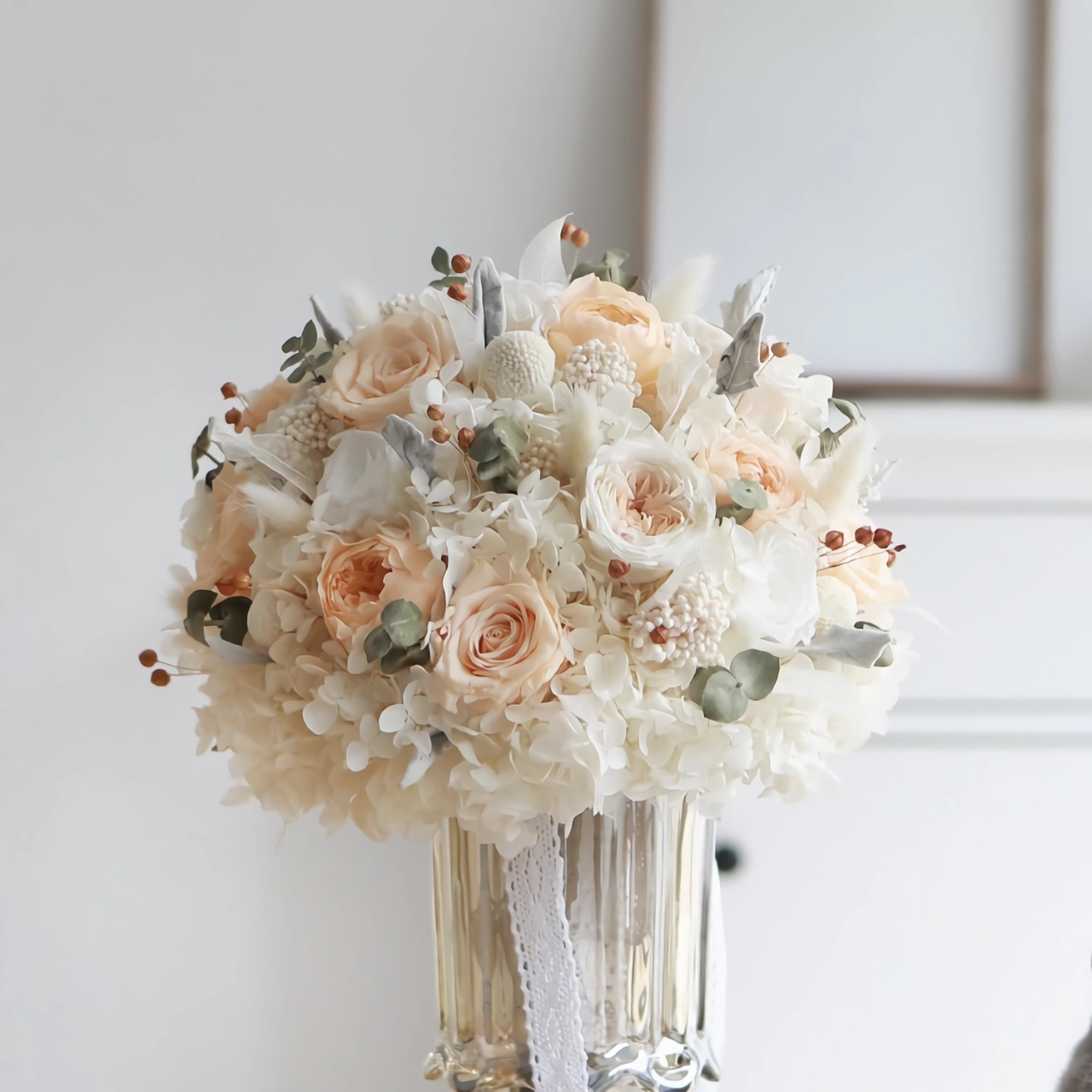  Bridal Bouquet - Preserved Flower Wedding Bouquet