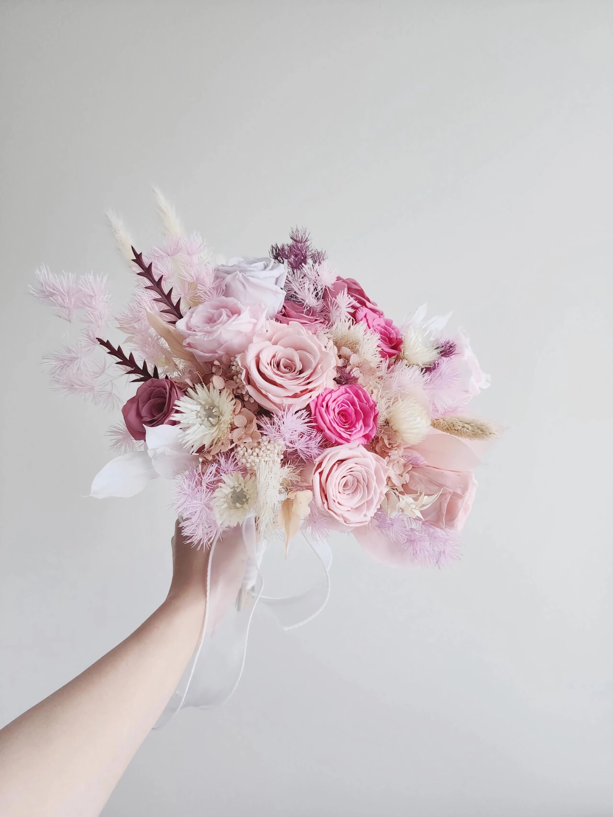 Enchanted Blossom Bridal Bouquet - Preserved Flower Wedding Bouquet