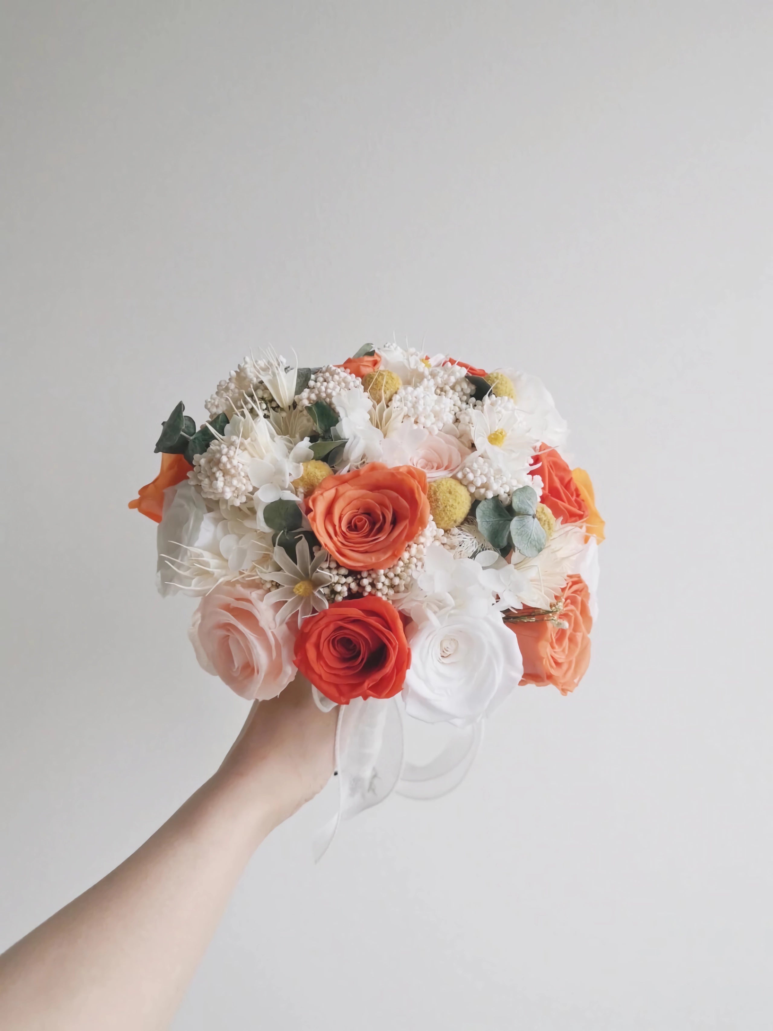 Autumn Embrace Bridal Bouquet - Preserved Flower Wedding Bouquet