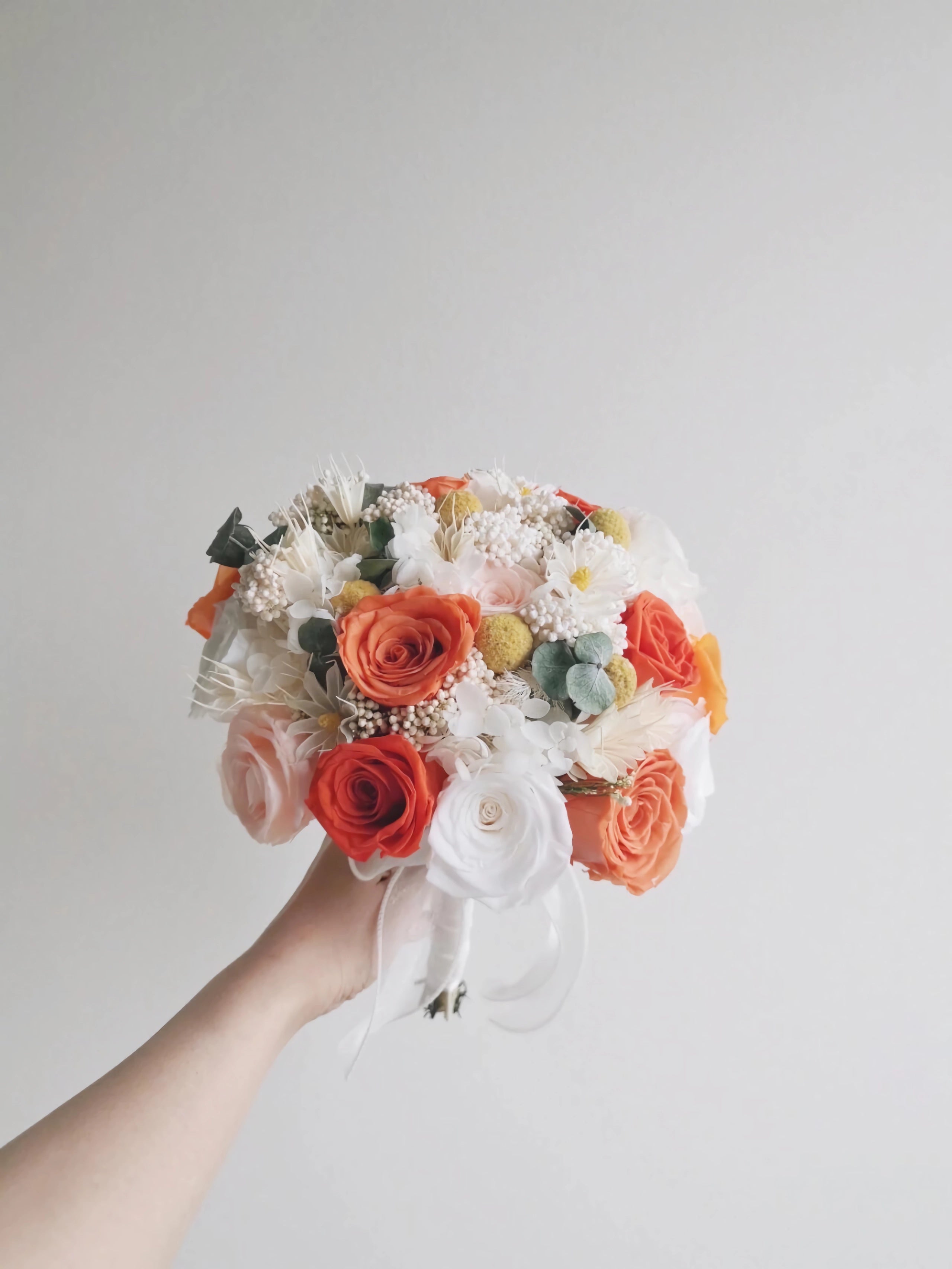 Autumn Embrace Bridal Bouquet - Preserved Flower Wedding Bouquet