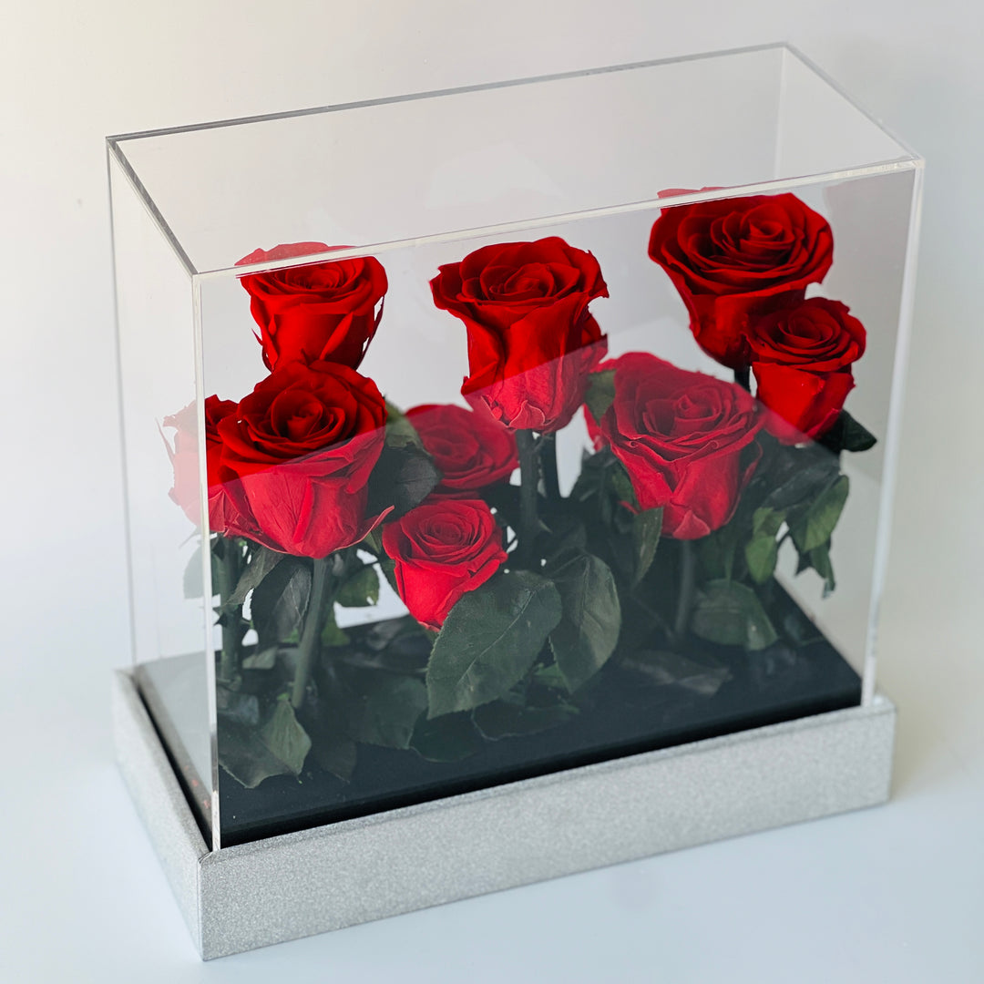 Preserved Rose Bouquet With Stems
