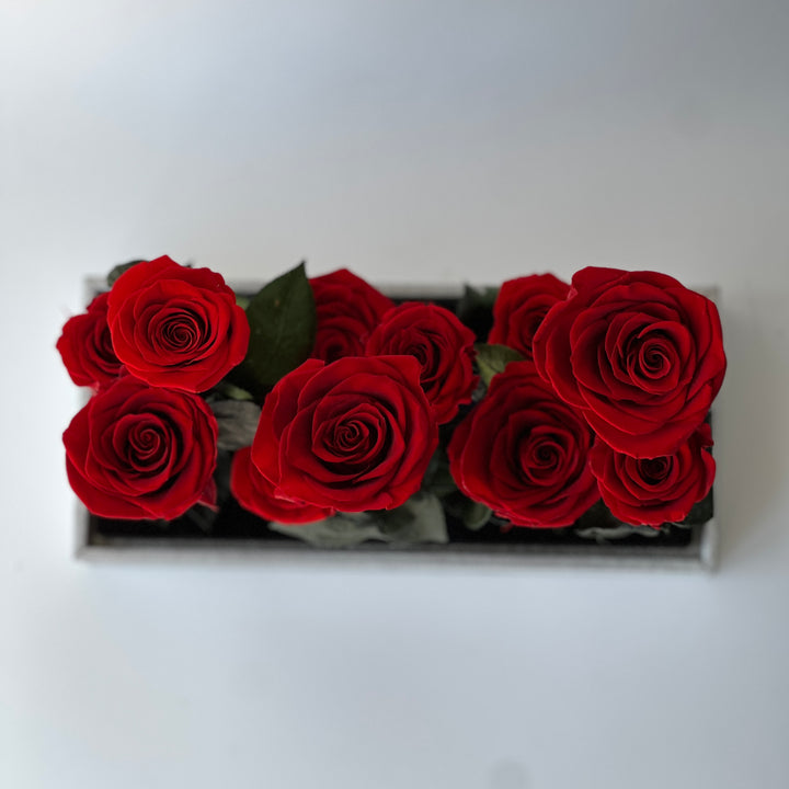 Preserved Rose Bouquet With Stems