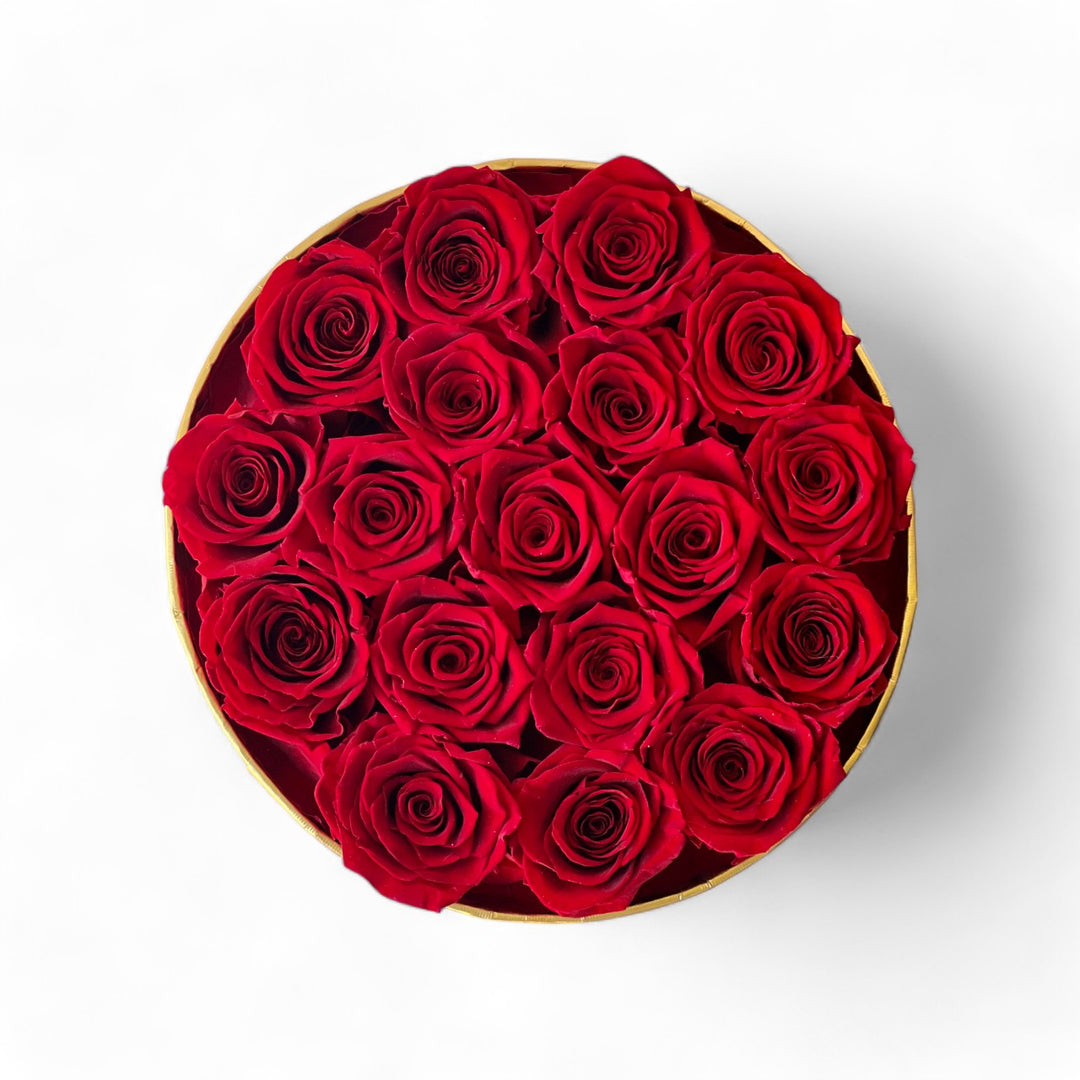 Hat Box With Roses