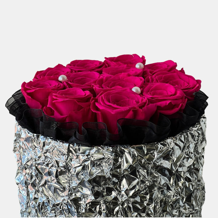 Floral Box With Roses