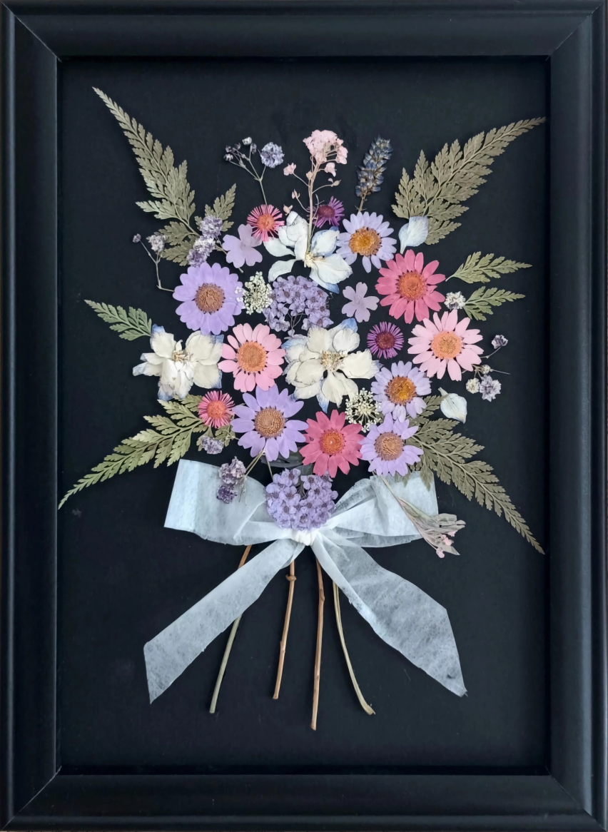 Pressed Frames Bouquet Preservation