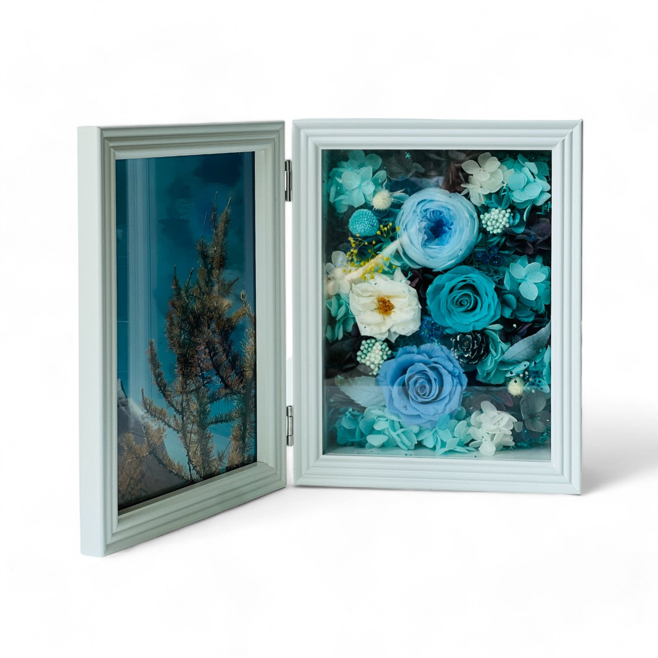 Preserved Flower Photo Memory Box