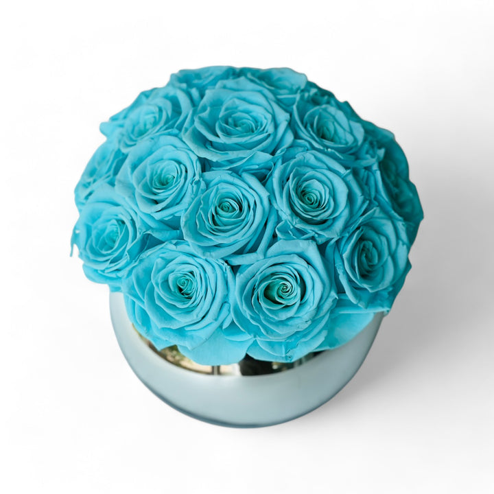 Tiffany Blue Rose Dome