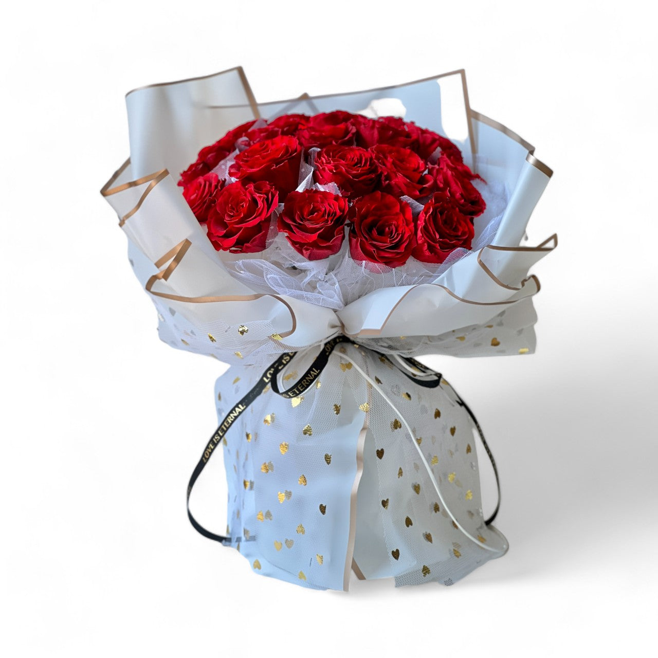 Timeless Red Roses Bouquet