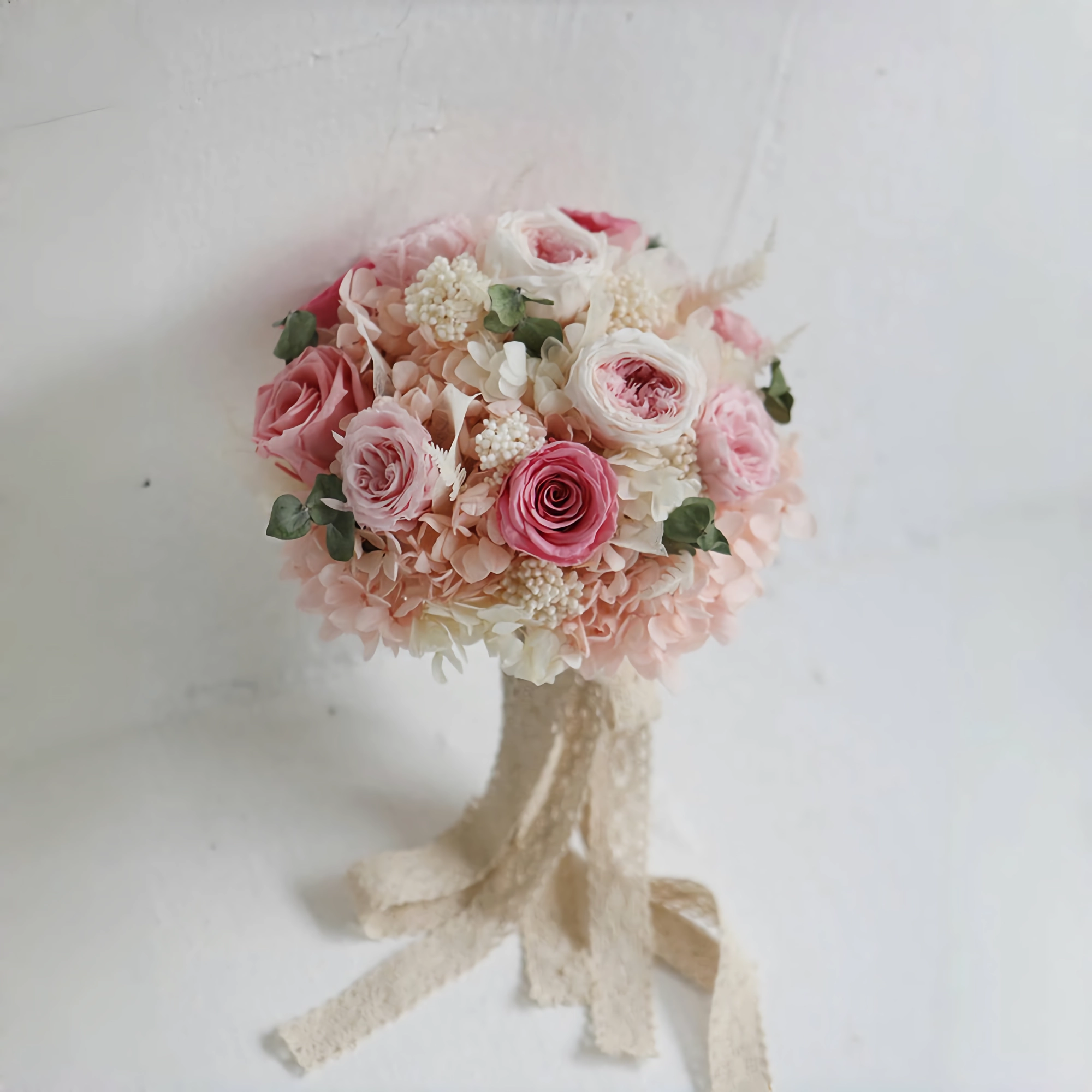 bridal bouquet preserved wedding flowers real rose wedding bouquet